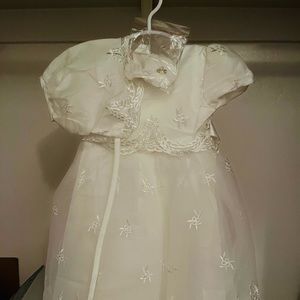 Elegant White Kids Formal Dress